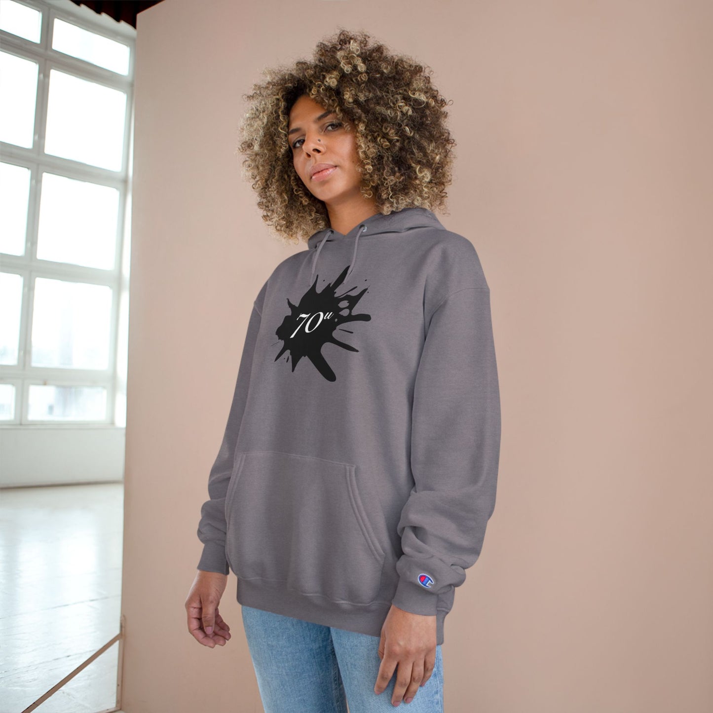 Hash Culture Champion Hoodie — Dark Heather Solventless Rosin Hoodie