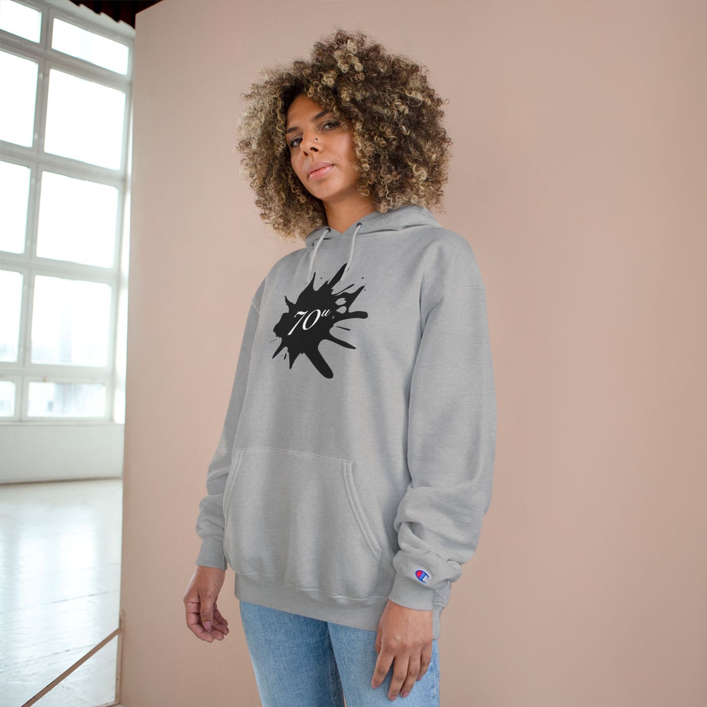 Hash Culture Champion Hoodie — Dark Heather Solventless Rosin Hoodie