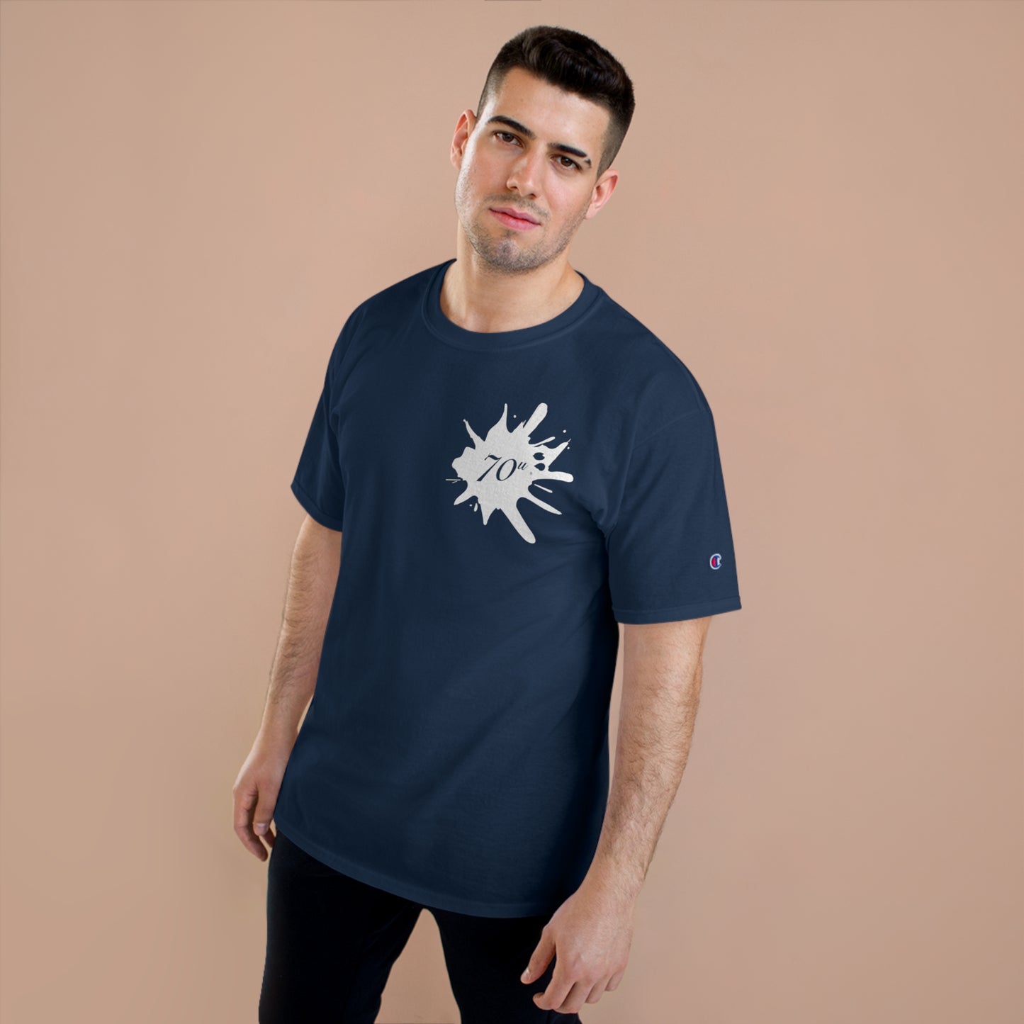 Champion T-Shirt - Men's left shoulder logo