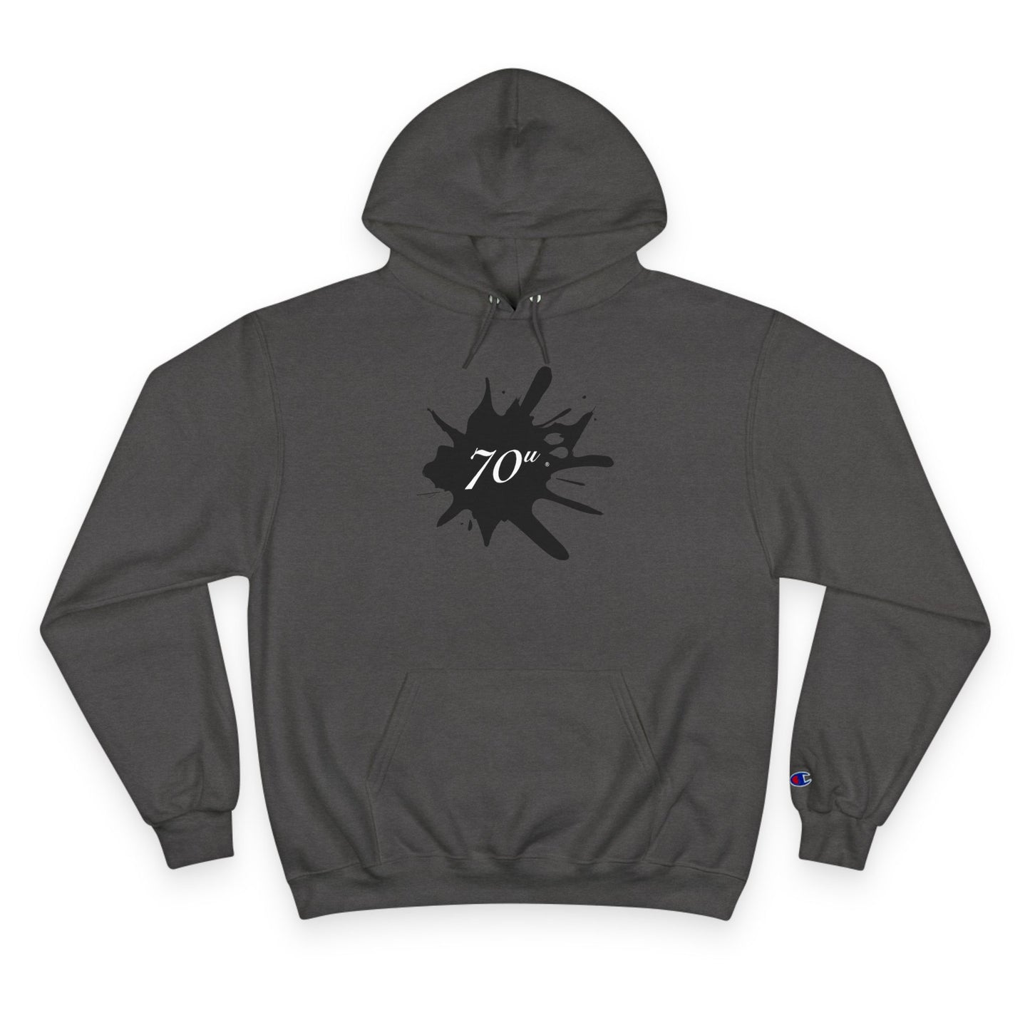 Hash Culture Champion Hoodie — Dark Heather Solventless Rosin Hoodie